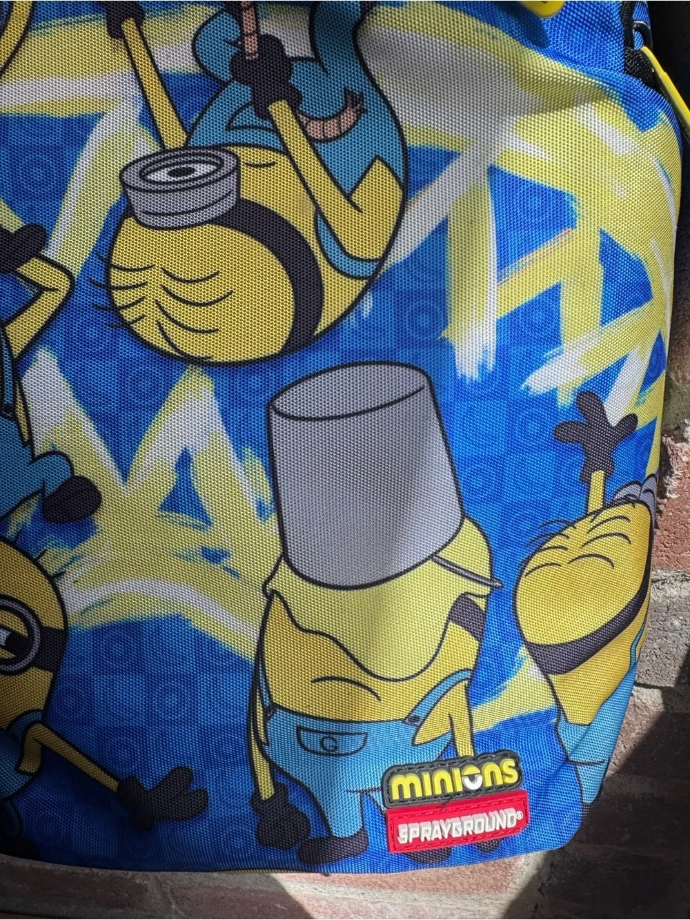 Sprayground Minion Banana Mayhem DLXR Backpack